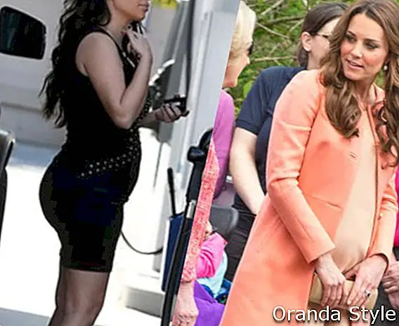 Kim Kardashian gegen Kate Middleton Dresses