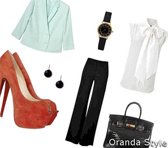 Outfit Kombination 3 mit Christian Louboutin Highness 160 Wildleder Pumps