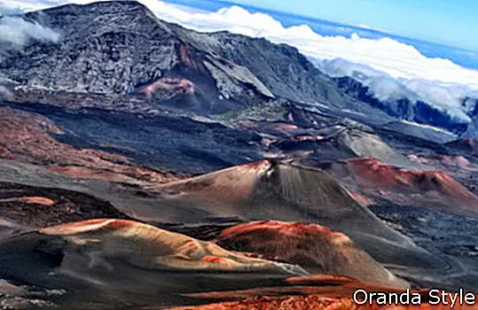 Caldera del vulcano Haleakala