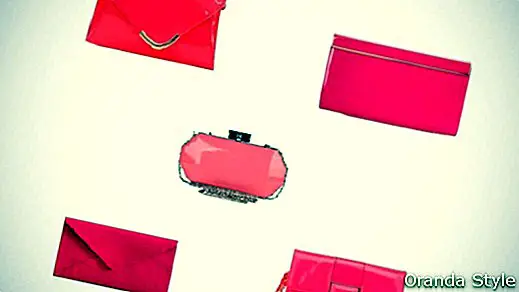 नीयन गुलाबी क्लच बैग कैसे पहनें