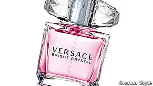 Versacen kirkas kristalli
