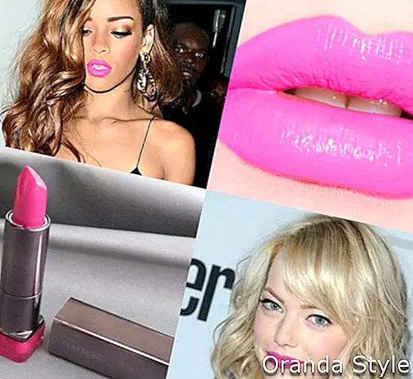 rosa confetto-lipstick-collage