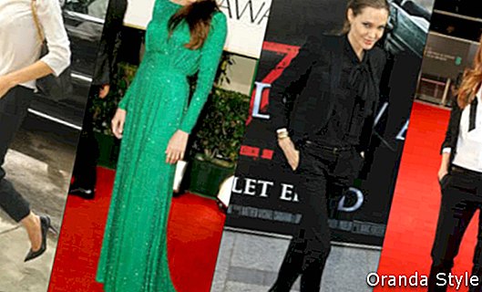 Angelina Jolies fyra minimalistiska modekläder