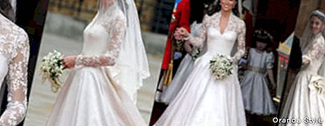 Kate Middleton vestuvinė suknelė