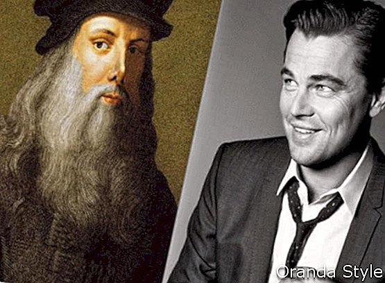 Leonardo Da Vinci og Leonardo DiCaprio