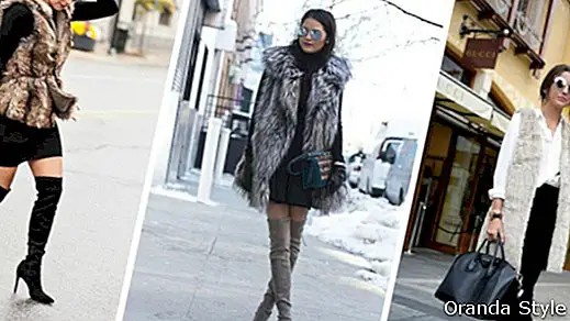 Fashion 101: How To Wear A Faux Fur Vest