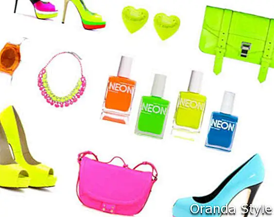 Neon Shoes and Ideas Ideas