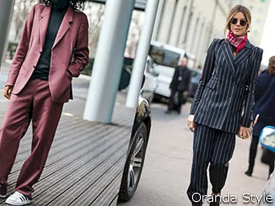 milano gatvės stiliaus koliažas-2-kelnaitės-kostiumas-mada