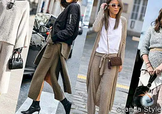 Semana de la moda de París Street Style Knits