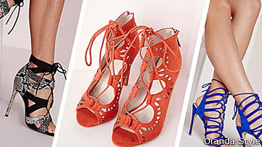 Copia de bloggers de moda: estos son los tacones con cordones que anhelamos