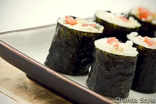sushi taldrikul