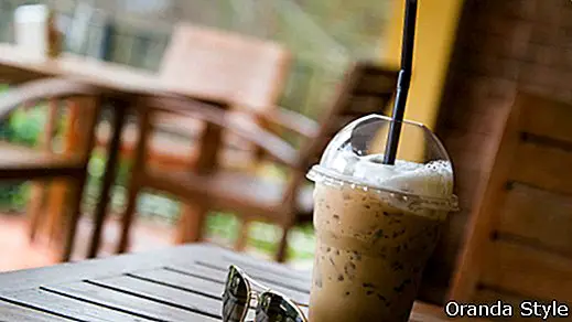 En sunn, himmelsk kaffe Frappuccino-oppskrift