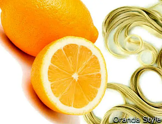 limones y cabello rubio