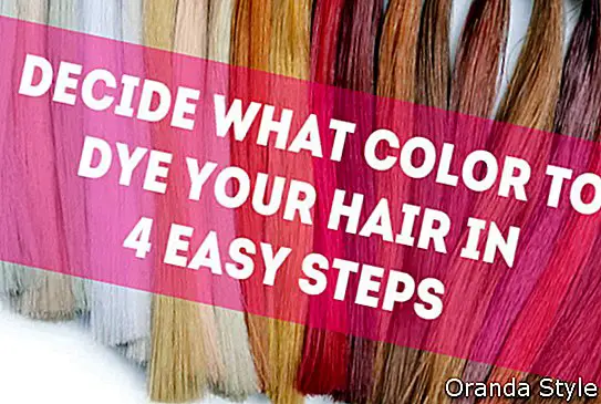 Одлучите се у коју ћете боју обојати косу у 4 једноставна корака