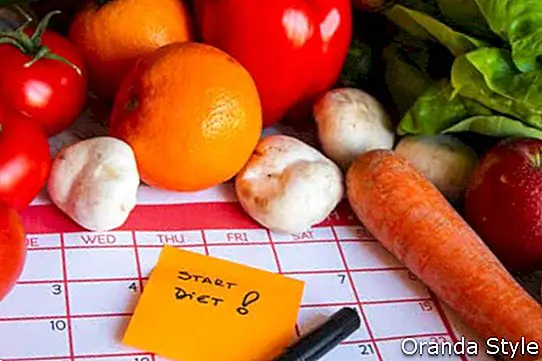 Start kostholdet med å spise sunn mat