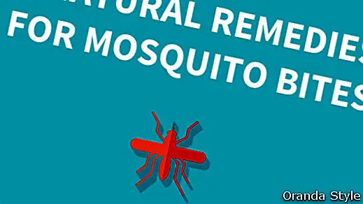 5 природних лијекова за дом против убода комараца