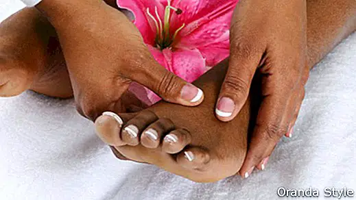 Técnicas de masaje de pies