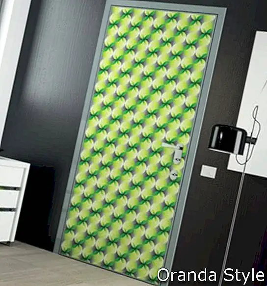 Neon-Green-Door-Design-by-Karim-Rashid