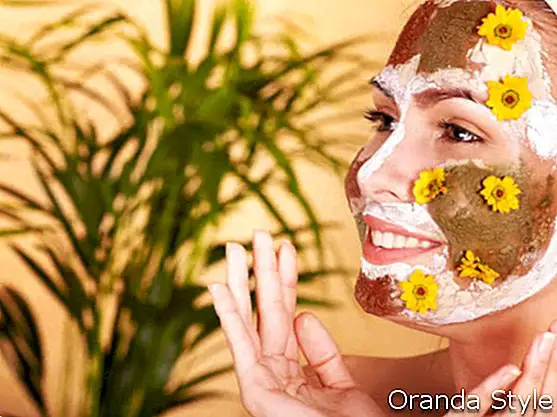biljna maska ​​za lice