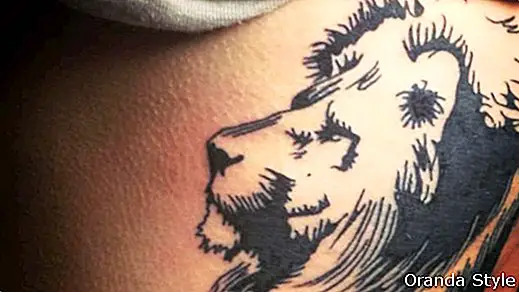 7 significati del tatuaggio del leone