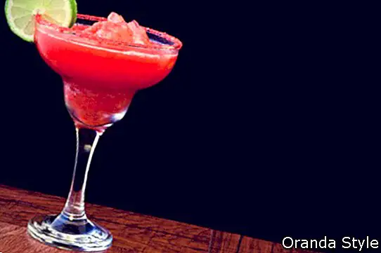 Maasika Margaritase kokteil