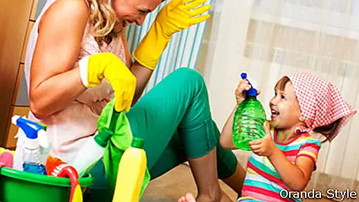 6 maneras de hacer que las tareas domésticas sean súper divertidas