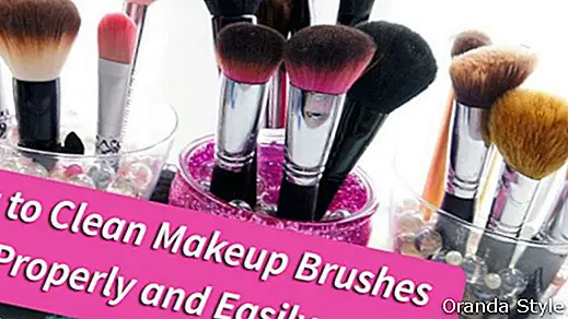 So reinigen Sie Make-up-Pinsel richtig und einfach