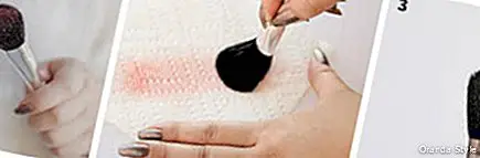 waschen Make-up Pinsel Spray