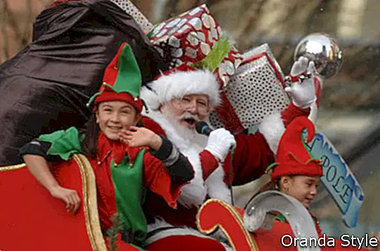 Parade Santa Claus di Vancouver