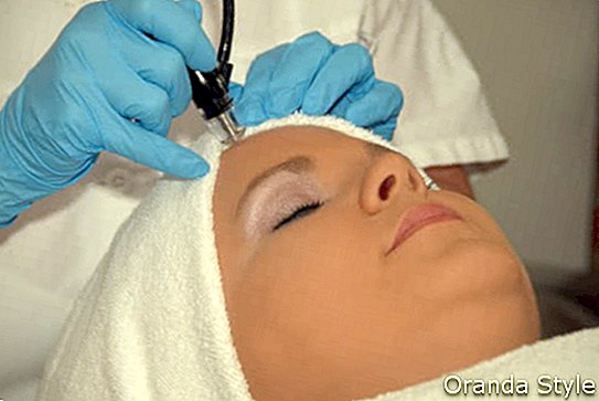 Laser-Hautpflegebehandlung