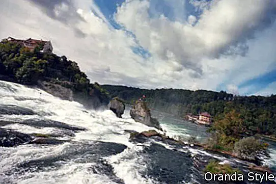 Größter Wasserfall Europas Rheinfall
