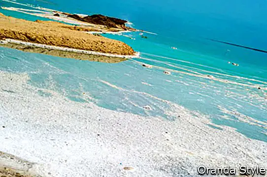 Küste des Toten Meeres Israel
