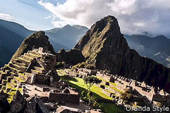 Machu Picchu Peruanische Anden