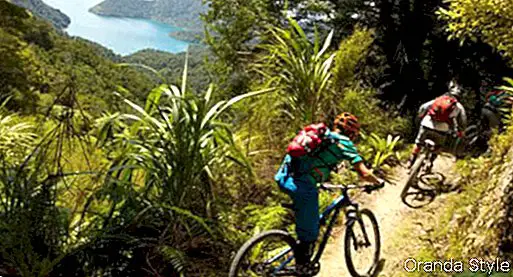 mountainbike i Nya Zeeland