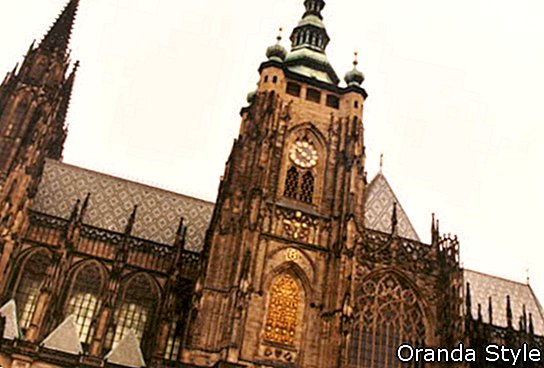 St Vituss-katedralen Prags borg