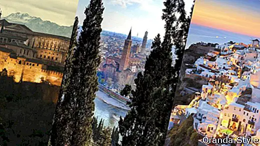 Iza Pariza: Zašto su Granada, Santorini i Verona nove romantične vruće točke