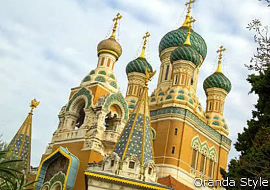Russische Kirche in Nizza Frankreich